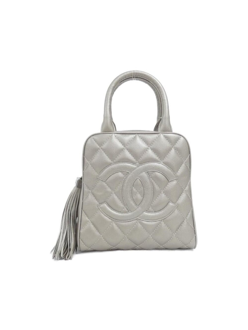 Chanel Bag Handbag Silver